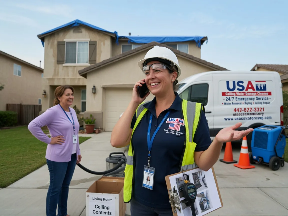 Ceiling Water Damage Restoration Enola, AR FAQs